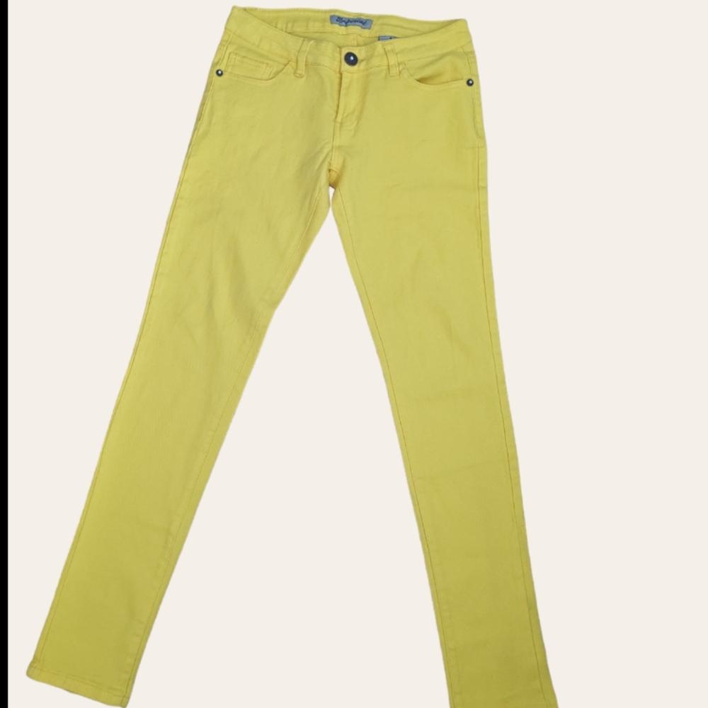 Yellow emperial pants size 5